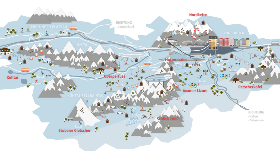 Wintersportgebiete